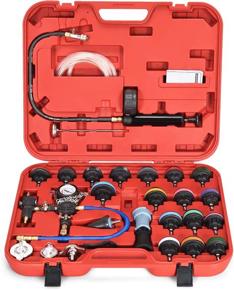 compression test cooling system|pressure testing for coolant tank.